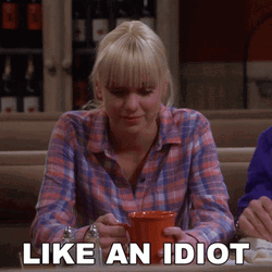 Idiot Anna Faris GIF