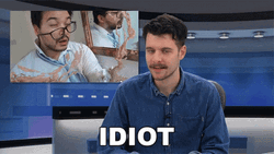 Idiot Male Broadcasting GIF