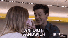 Idiot Sandwich Girl GIF