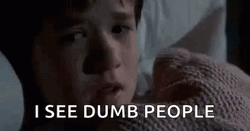 Idiots I See Dumb People GIF