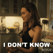 Idk I Don't Know Reaction GIF