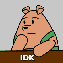 Idk I Don't Know Tapping Winnie The Pooh GIF