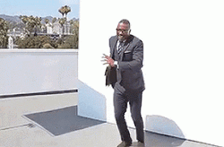 Idris Elba Having A Good Day GIF