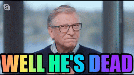 If He Dies He Dies Billionaire Bill Gates GIF