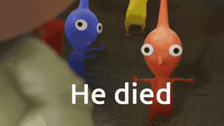 If He Dies He Dies Pikmin 3 Deluxe GIF