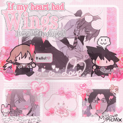 If My Heart Had Wings I Would Fly To You GIF