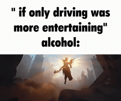 If Only Driving Was More Entertaining Angel Meme GIF