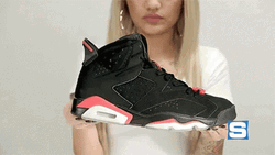 If The Jordan 6 Infrared Shoe Fits GIF