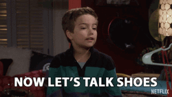 If The Shoe Fits Young Boy GIF