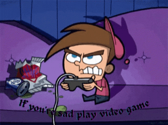If You're Sad Play Video Game GIF