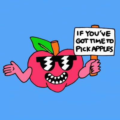 If Youve Got Time To Pick Apples Youve Got Time To Register To Vote Apples GIF
