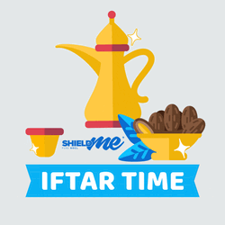 Iftar Time Ramadan Mubarak Pouring Tea Animation