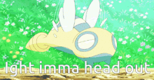 Ight Imma Head Out Ash And Bee Pokemon GIF