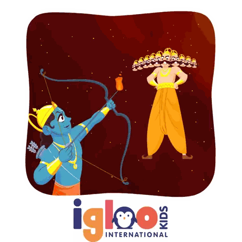 Igloo Kids International Cartoon Man Sticker