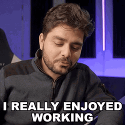 Ignace Aleya Really Enjoyed Working GIF