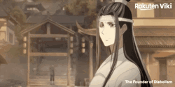 Ignore Animated Lan Zhan GIF