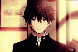 Ignore Houtarou Oreki Hyouka GIF