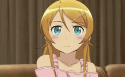 Ignore Kirino Kousaka Oreimo GIF
