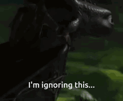 Ignore Toothless How To Train Your Dragon GIF