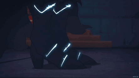 Igris Shadow Kneeling Before Sung Jin Woo GIF
