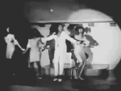 Ike Turner Dancing At Stage GIF