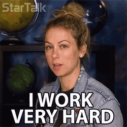 Iliza Shlesinger Is Working Very Hard GIF