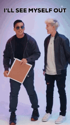 Ill See Myself Out Man Stepping Away GIF
