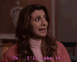 Ill Take It Startled Sassy Lady GIF