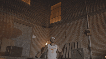 Illinois Fighting Illini Arms Outstretched GIF