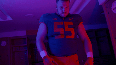 Illinois Fighting Illini Athlete Crossed Arms GIF