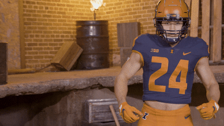 Illinois Fighting Illini Open Heart Gesture GIF