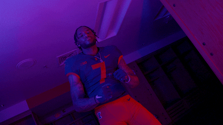 Illinois Fighting Illini Player Dancing GIF