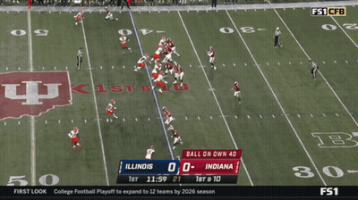 Illinois Vs Indiana Football Game GIF