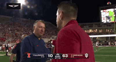Illinois Vs Indiana Football On NBC GIF