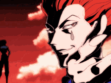 Illumi Catching The Darts From Behind GIF