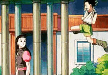 Illumi Getting Kicked GIF
