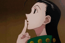 Illumi Thinking And Speaking GIF