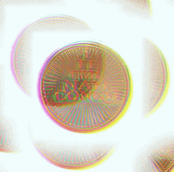 Illuminati Congo Logo Coin Rotating