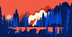 Illustration Deforestation For City GIF