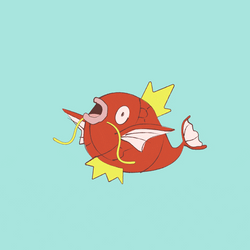 Illustration Of Pokemon Magikarp GIF