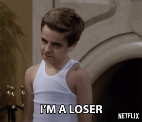 Im A Loser Sad Kid Sore Loser GIF