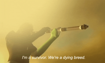 Im A Survivor We're A Dying Breed GIF