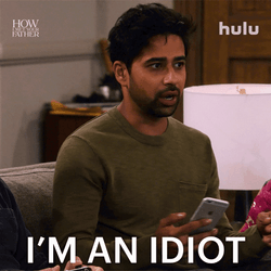 Im An Idiot And Dumb Man GIF