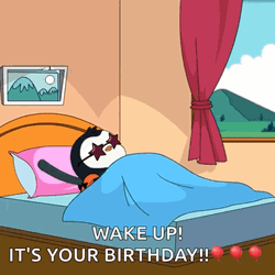 Im Awake Happy Birthday GIF