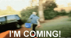 Im Coming Family Trip Run GIF