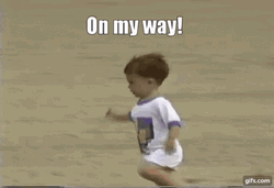 Im Coming Kid On My Way GIF