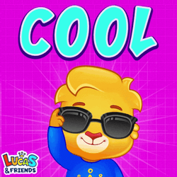 Im Cool Cartoon Cat On Shades GIF