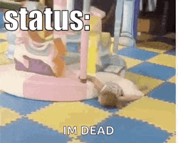 Im Dead Baby In Carousel GIF