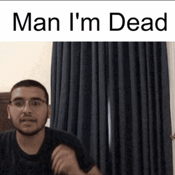 Im Dead Man Fall Down In The Chair GIF