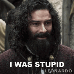 Im Dumb I Was Stupid Leonardo Da Vinci GIF